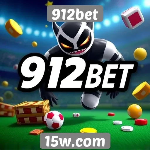 Variedade de jogos disponíveis na 912bet